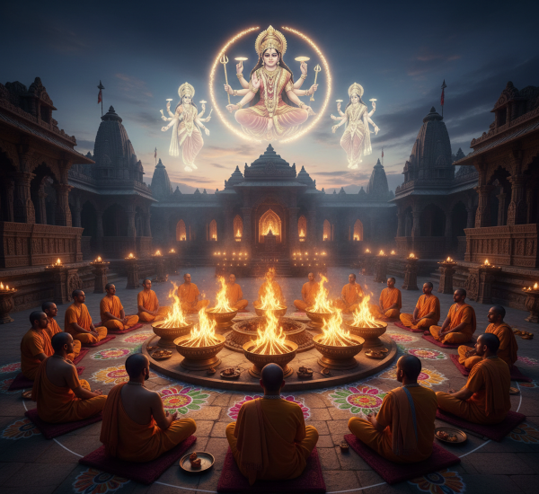 नवकुण्डीय शतचण्डी महायज्ञ